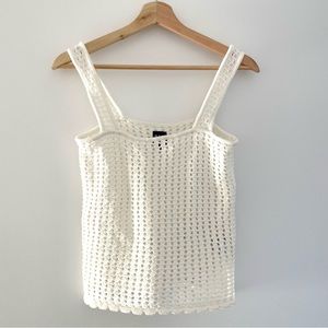 GAP - Crochet tank - Size XS - White
